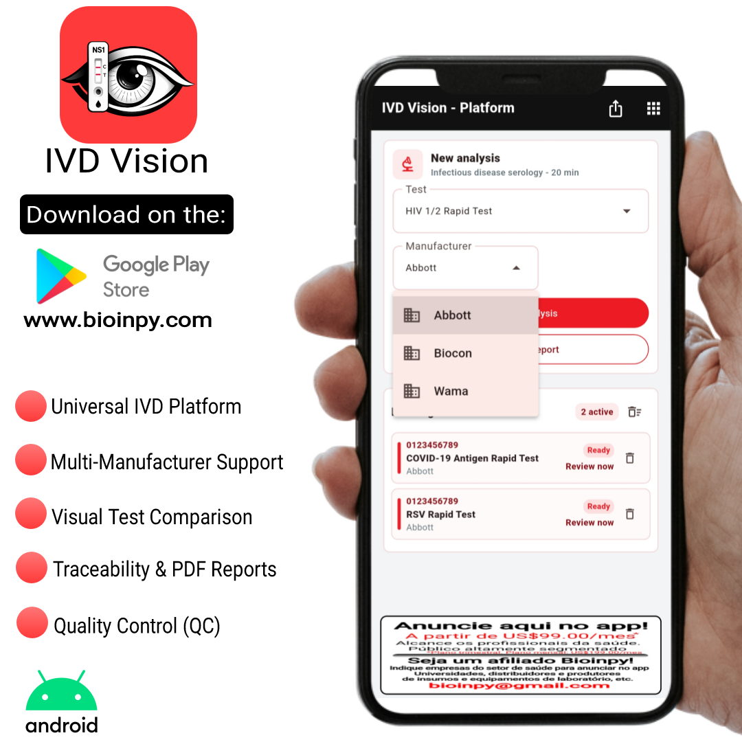 IVD Vision documentation screen